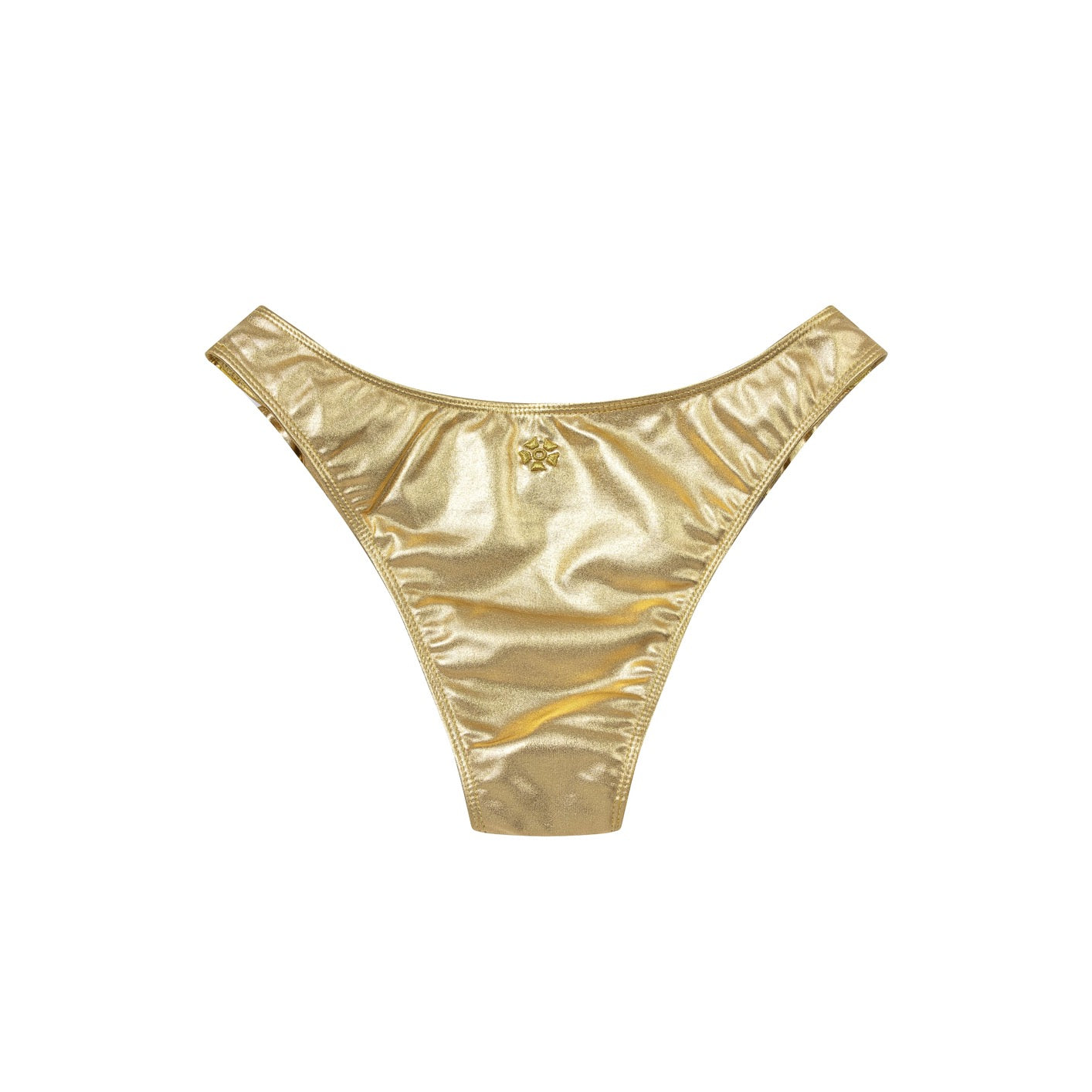 XaLWORCLO _ HANDMADE BOW AND FLORAL BIKINI BOTTOM