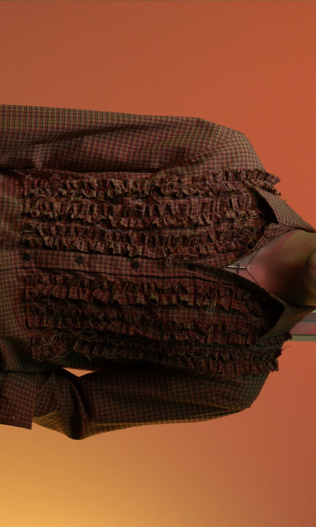 4Tra _ REFINED COURT HOUNDSTOOTH SHIRT