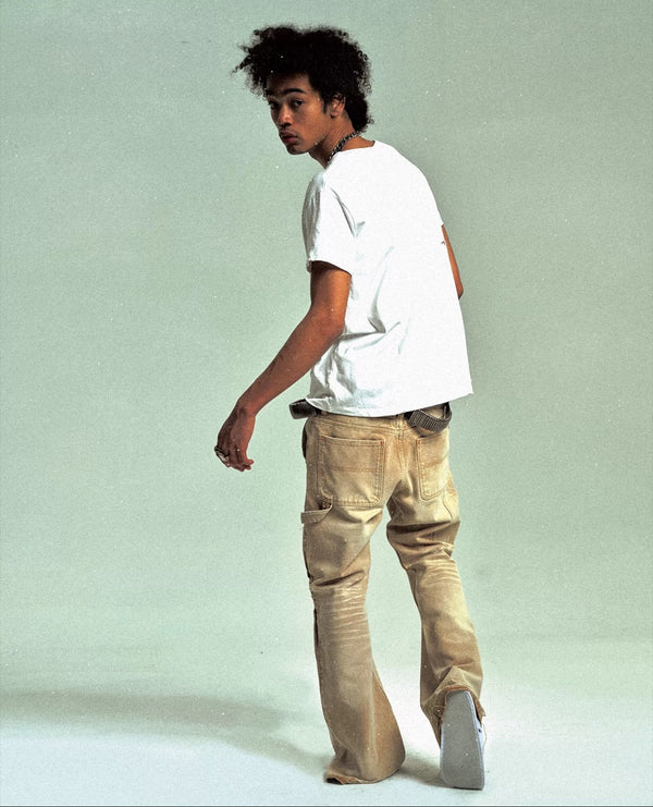 4Tra _ LUCKY(DAFT) BOY BADGES TEE