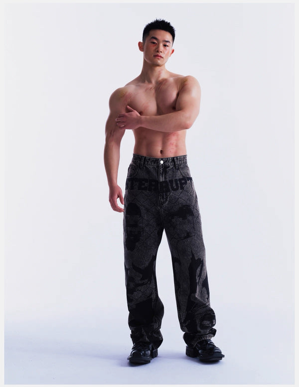 INTERRUPT _ GUN & WIRE JEANS