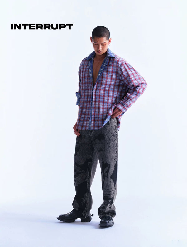 INTERRUPT _ GUN & WIRE JEANS