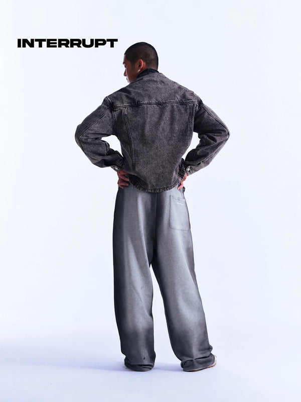 INTERRUPT _ STRAP ON DENIM JACKET