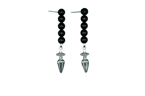 NIICOLE POLLARD _ DIVINE RETRIBUTION DROP EARRINGS